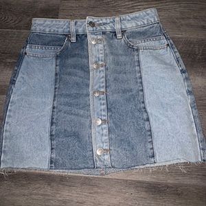 Jean skirt